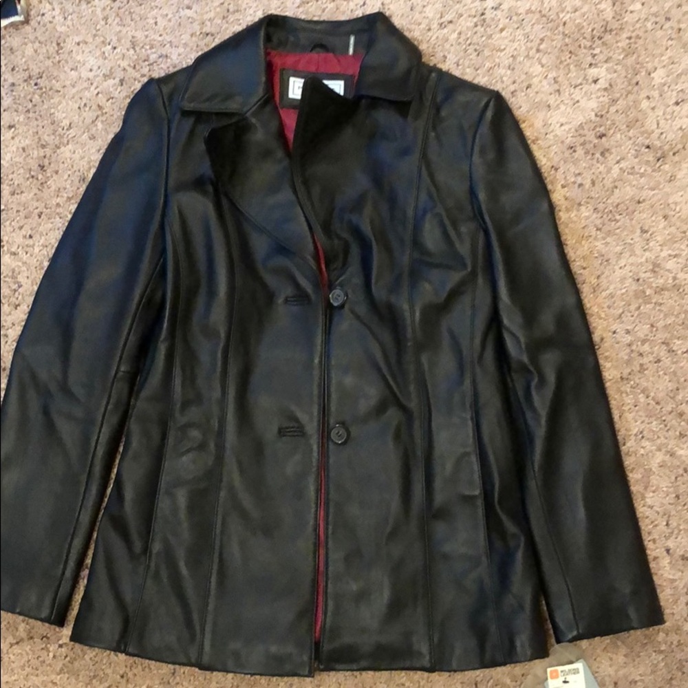 Real leather jacket
